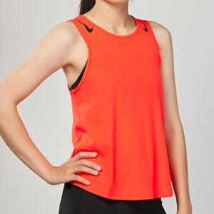 Nike Women's Orange Tank Top